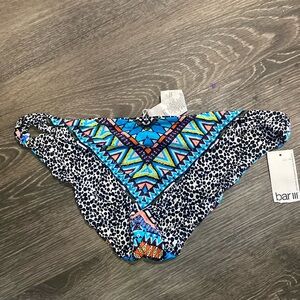 Bar III Reversible Bikini Bottoms Tribal Vibes Large New 4/25